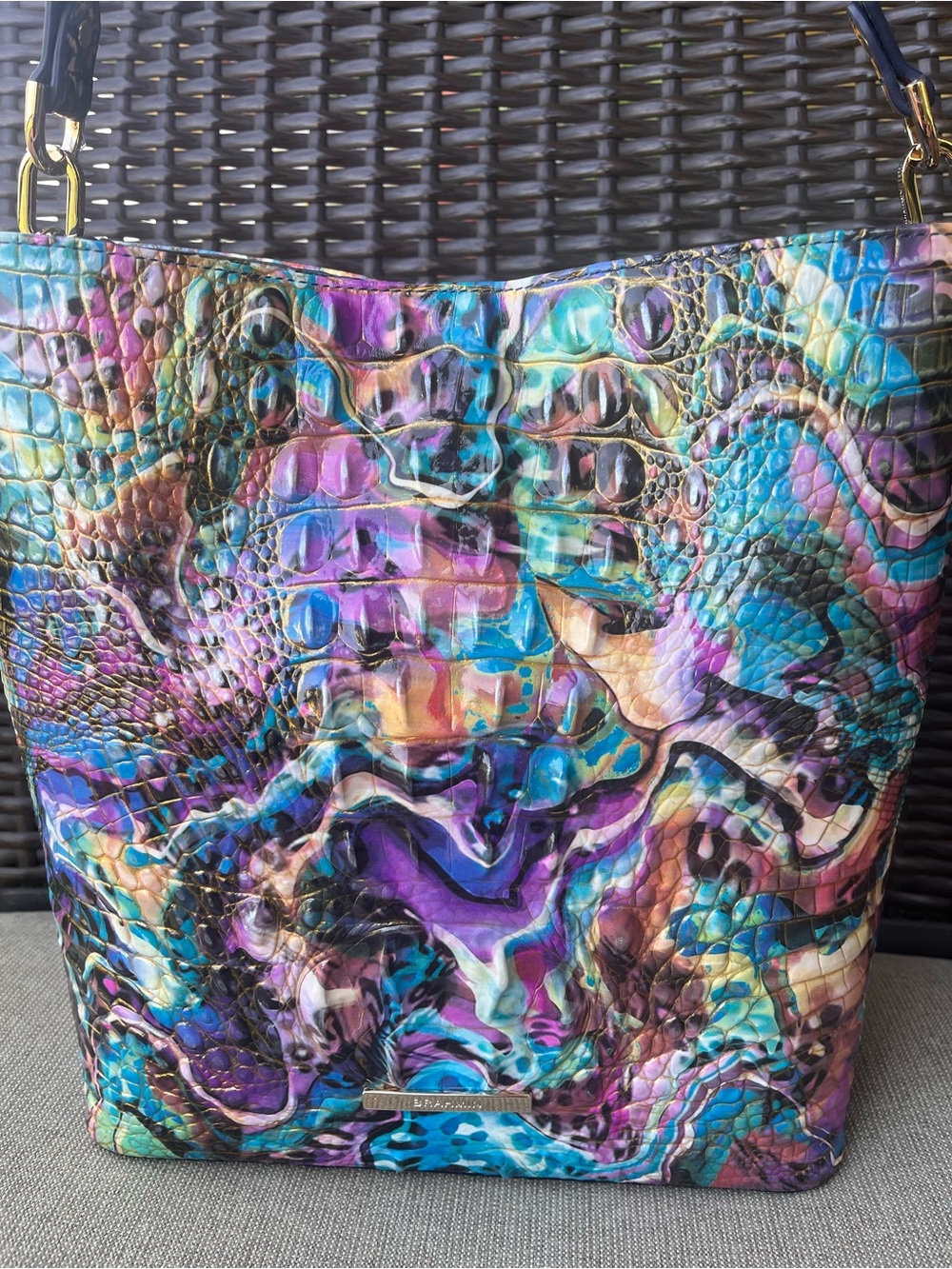 NWT Brahmin Celina in EUPHORIA Tote Bucket Bag
